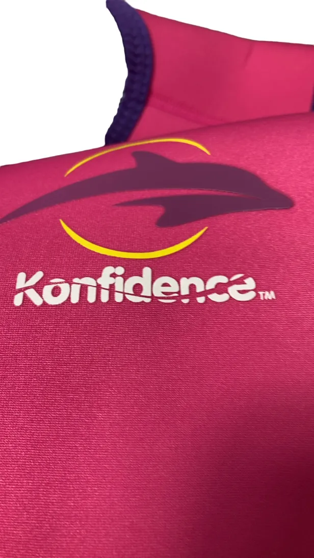Konfidence Youth Swim Jacket, 8-10 yrs, Pink Lilac