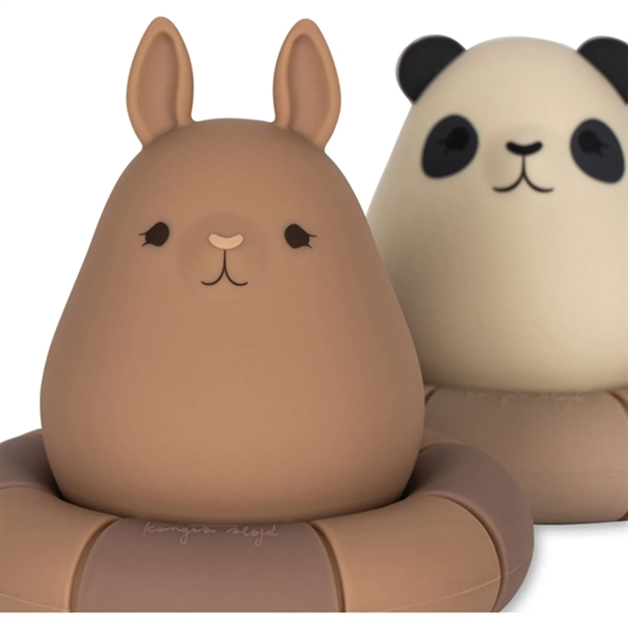 Konges Sløjd Silikone Bath Toys Swim Ring 2-Pak Blush Mix