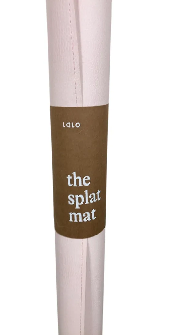 Lalo Splat Mat, Grapefruit Scattered Dot