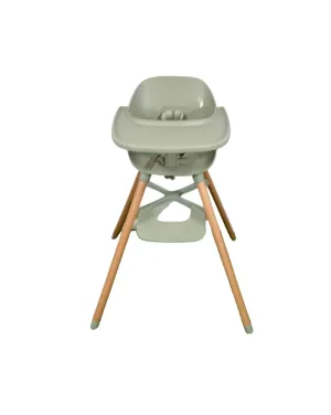 Lalo The Chair, Natural Wood, Sage