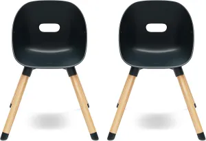 Lalo The Play Chair Set of 2, Licorice