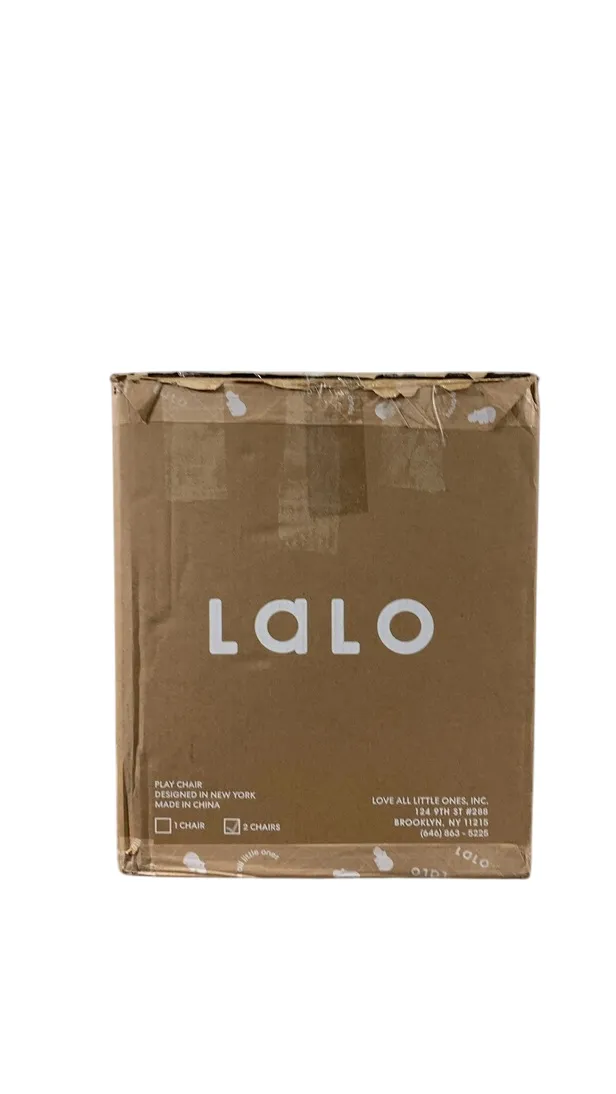 Lalo The Play Chair Set of 2, Licorice