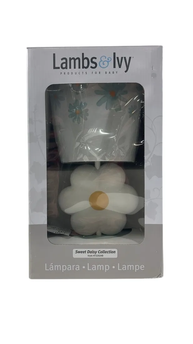 Lambs & Ivy Table Lamp, Sweet Daisy