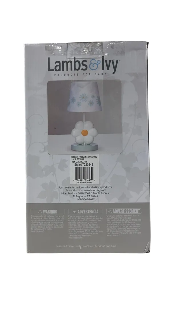 Lambs & Ivy Table Lamp, Sweet Daisy