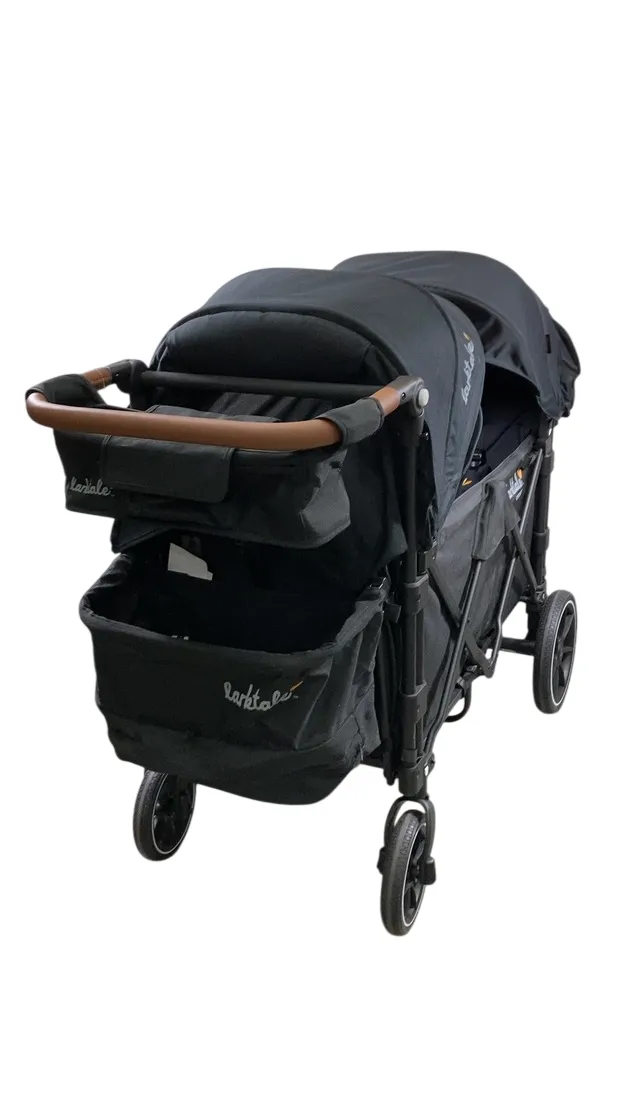 Larktale Caravan V3 Extra Capacity Stroller Wagon, 2024, Byron Black