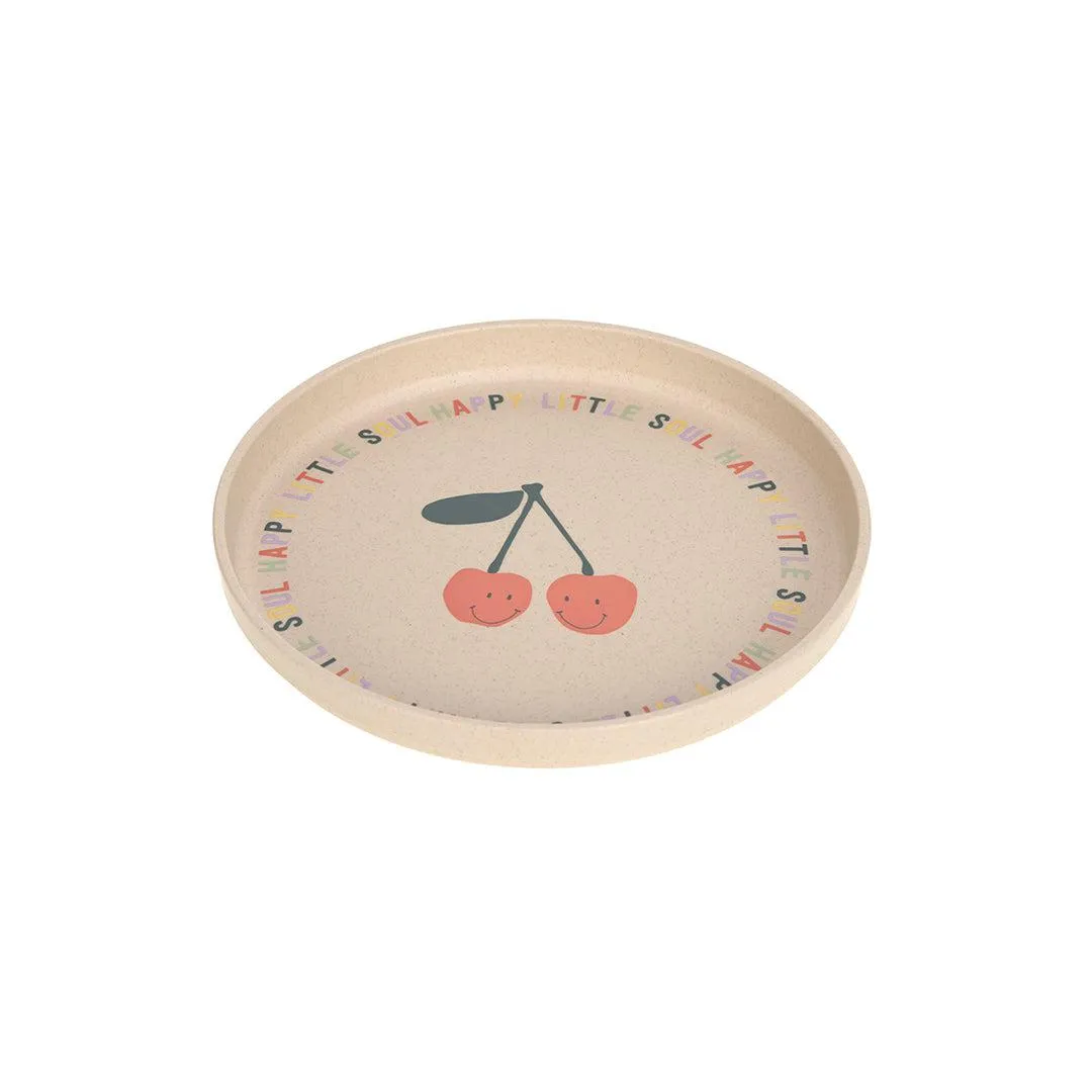 Lassig Plate Cellulose - Happy Fruits - Cherry