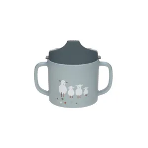 Lassig Sippy Cup - Blue - Tiny Farmer Sheep/Goose
