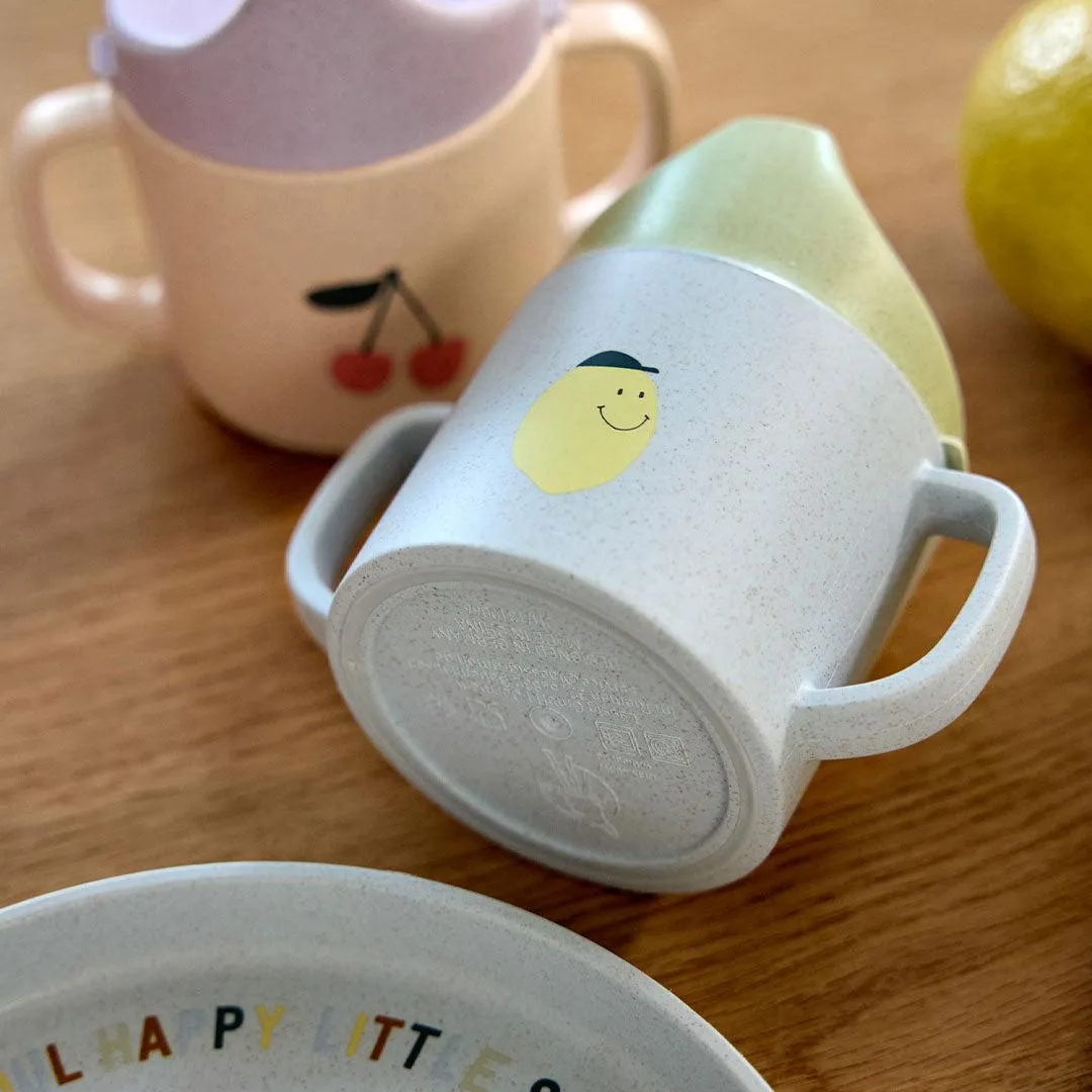 Lassig Sippy Cup Cellulose - Happy Fruits - Lemon