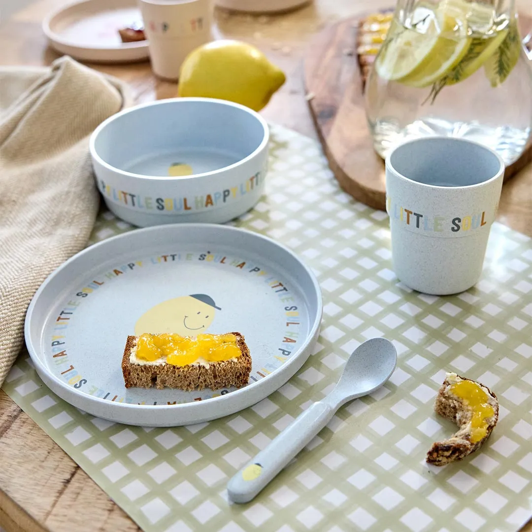 Lassig Spoon Set PP/Cellulose - Happy Fruits - Lemon