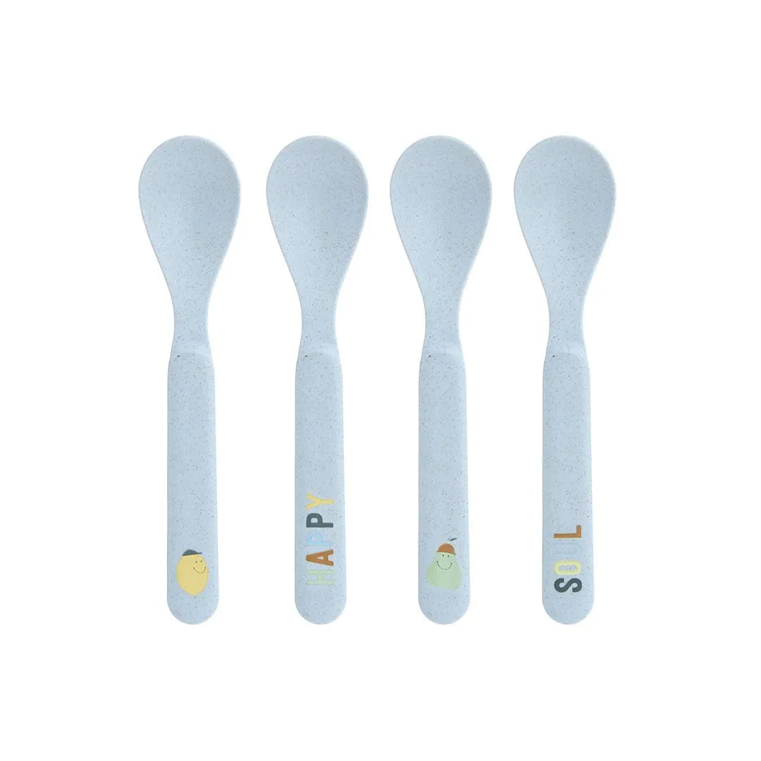 Lassig Spoon Set PP/Cellulose - Happy Fruits - Lemon
