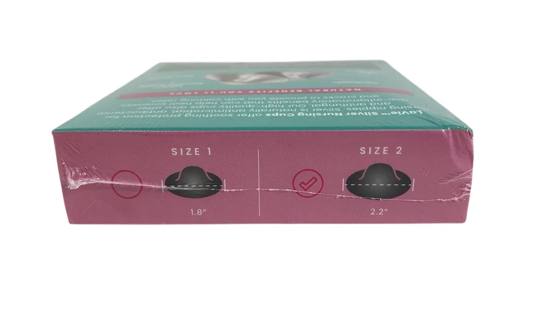 LaVie Silver Nursing Cup Set, Size 2