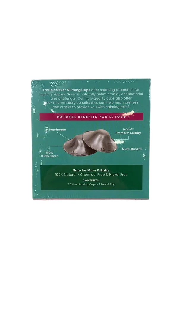LaVie Silver Nursing Cup Set, Size 2
