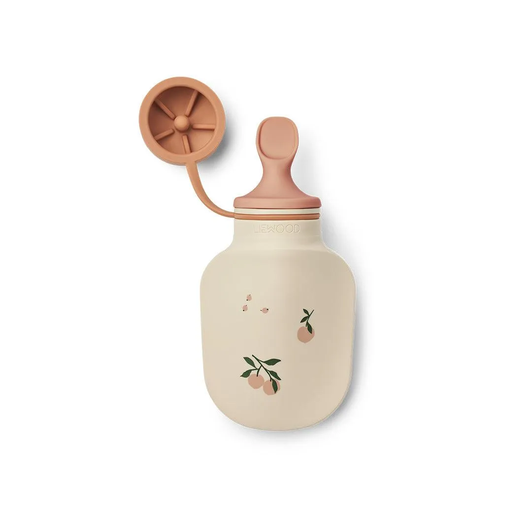 Liewood Lizzie Smoothie Bottle 2-Pack - Peach / Sea Shell