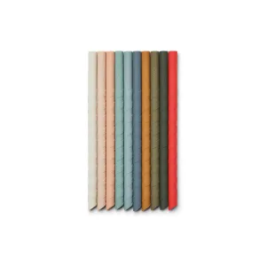 Liewood Timoti Straw - 10 Pack - Multi Mix