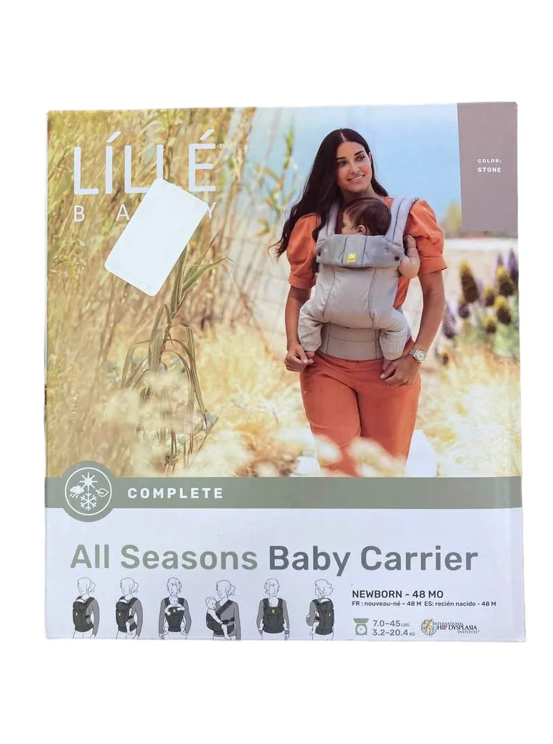 Lillebaby Complete All Seasons Baby Carrier, Stone