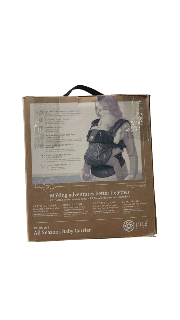 Lillebaby Pursuit All Seasons Baby Carrier, Graphite