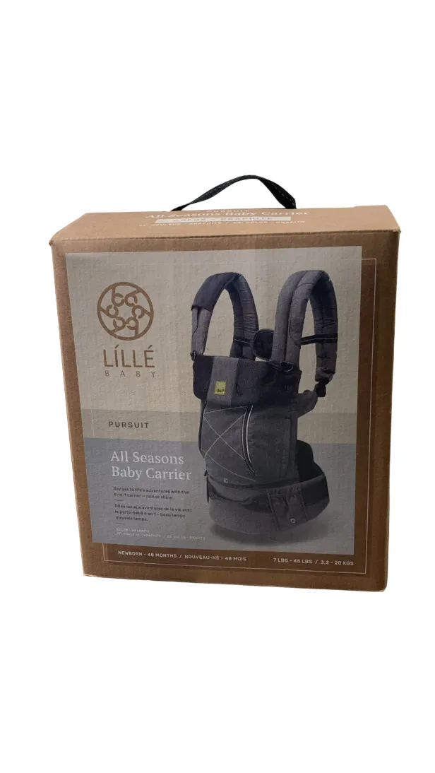 Lillebaby Pursuit All Seasons Baby Carrier, Graphite