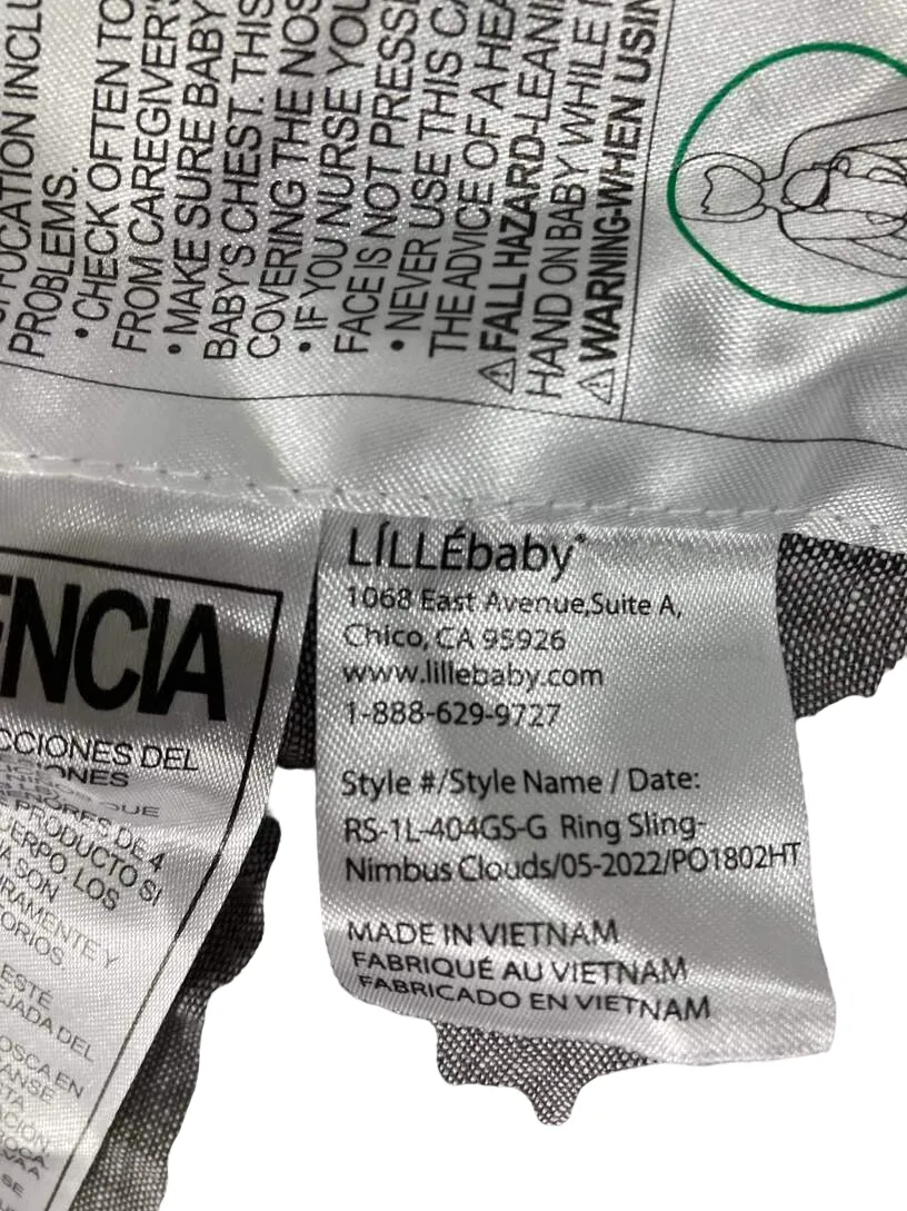 Lillebaby Ring Sling, Nimbus Clouds