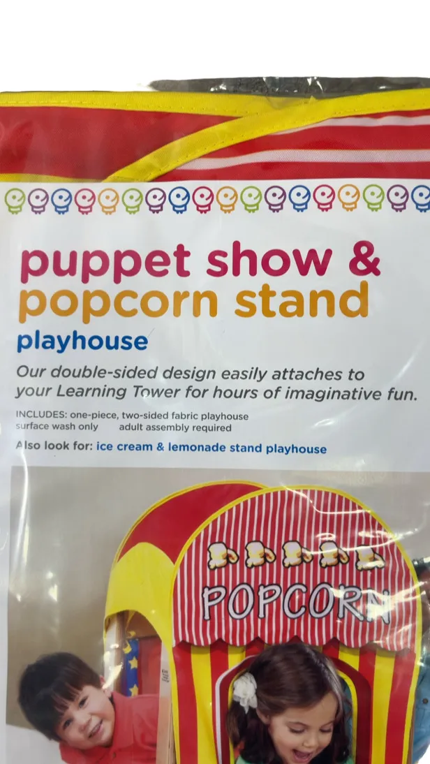 Little Partner Playhouse Kit Popcorn And Puppet