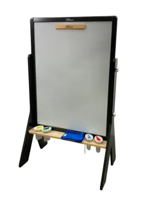 Little Partners Contempo Art Toddler Easel, Black
