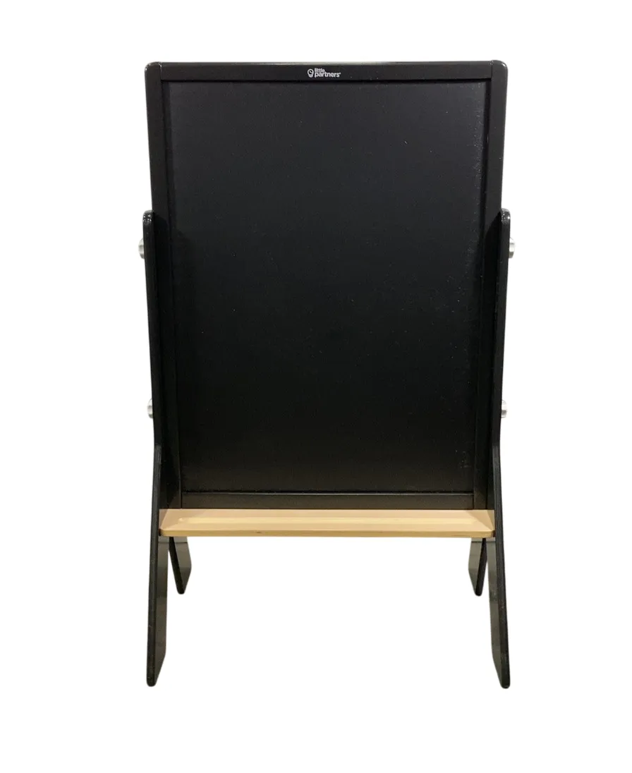 Little Partners Contempo Art Toddler Easel, Black