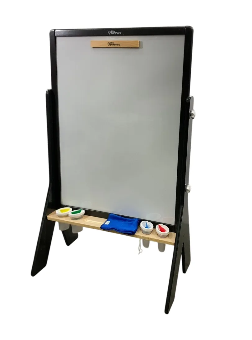 Little Partners Contempo Art Toddler Easel, Black