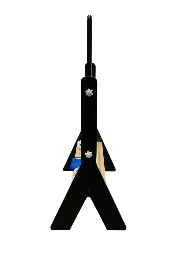 Little Partners Contempo Art Toddler Easel, Black