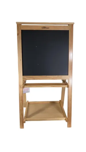 Little Partners Folding Artist EZ Easel, Natural