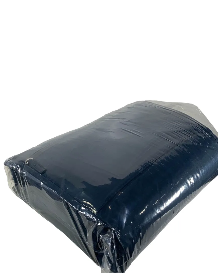 Little Unicorn 5 X 10 Outdoor Blanket, Navy Plaid