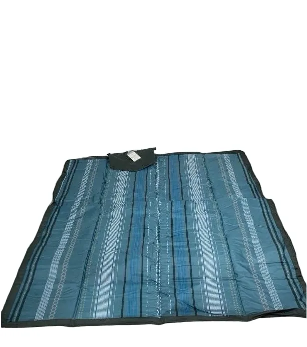 Little Unicorn 5 X 10 Outdoor Blanket, Shoreline Stripe