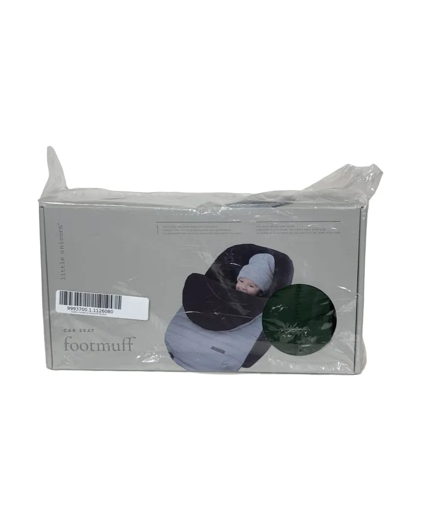 Little Unicorn Infant Car Seat Foot Muff, Dark Green