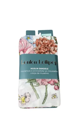 LouLou Lollipop Swaddle, Secret Garden