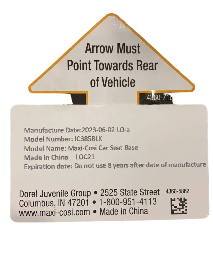 Maxi-Cosi Infant Car Seat Base, 2023