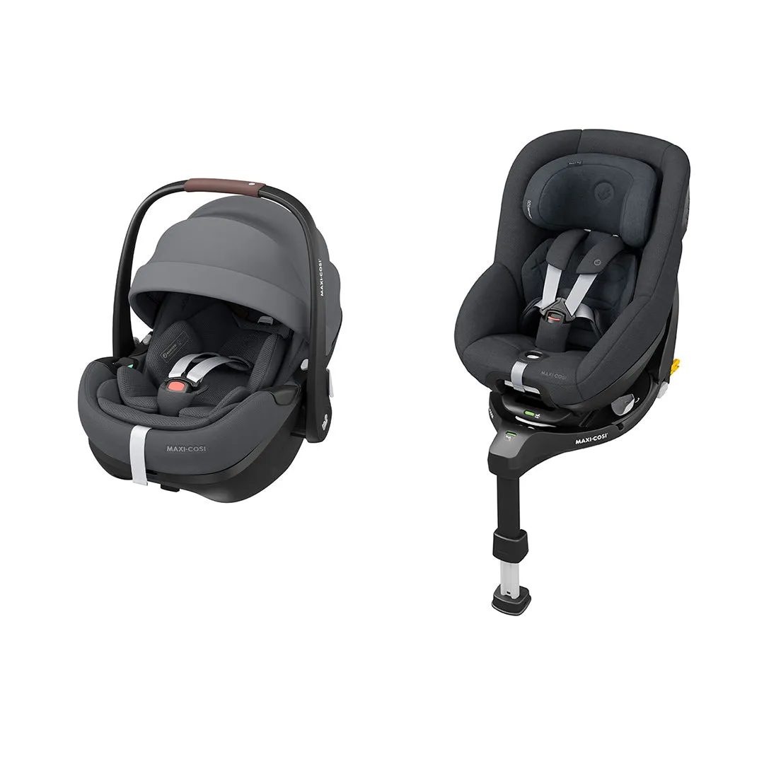 Maxi-Cosi Pebble Pro Bundle with Pearl 360 Pro Car Seat & FamilyFix 360 Pro Base