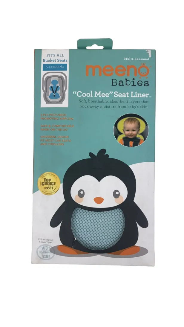 Meeno Babies Cool Mee Car Seat Liner, Baby Blue