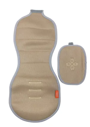 Meeno Babies Cool Mee Car Seat Liner, Gold