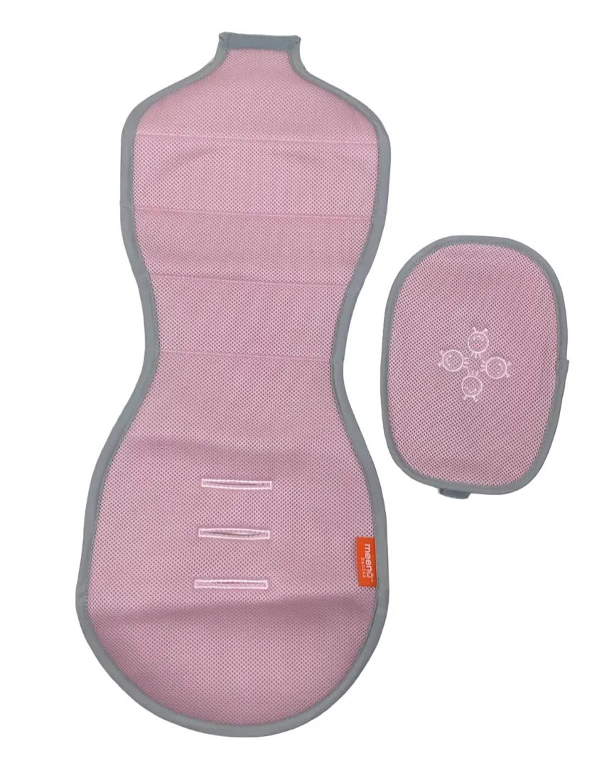 Meeno Babies Cool Mee Car Seat Liner, Pink