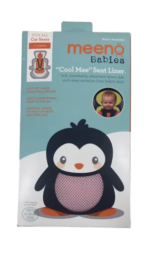 Meeno Babies Cool Mee Car Seat Liner, Pink