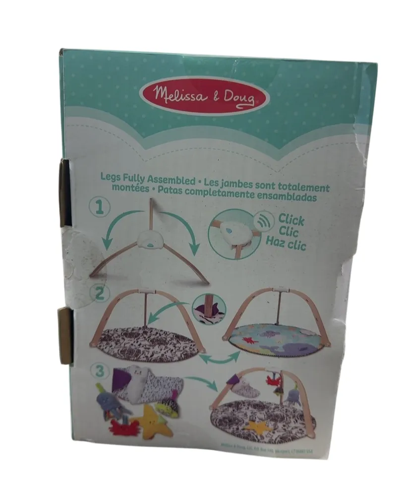 Melissa & Doug Ocean Easy-Fold Play Gym