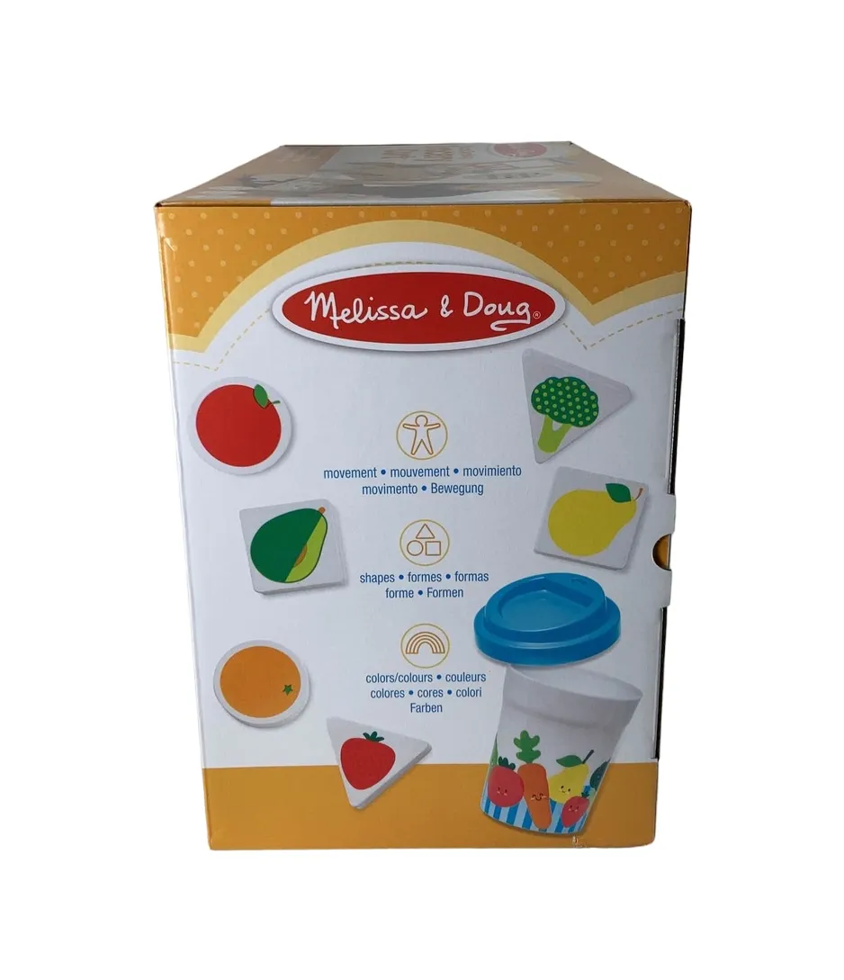 Melissa & Doug Wooden Shape Sorting Grocery Cart