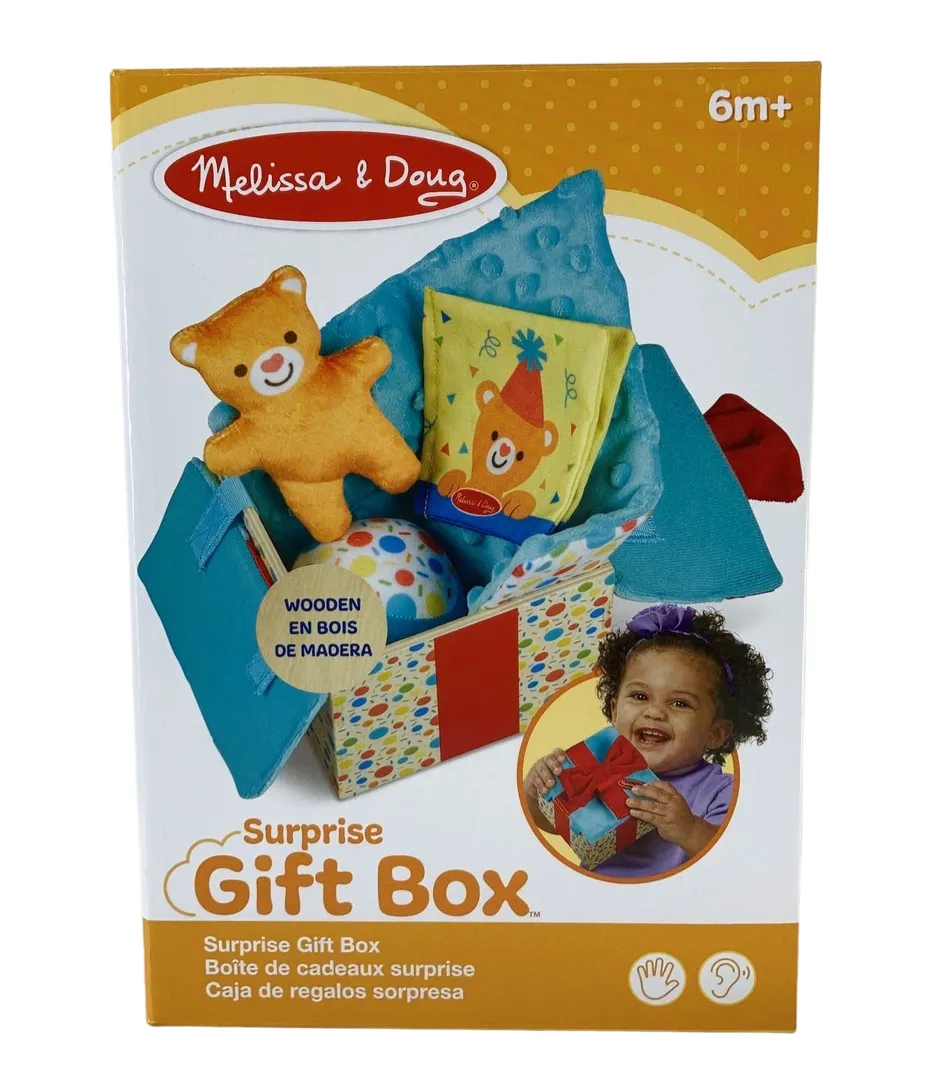Melissa & Doug Wooden Surprise Gift Box