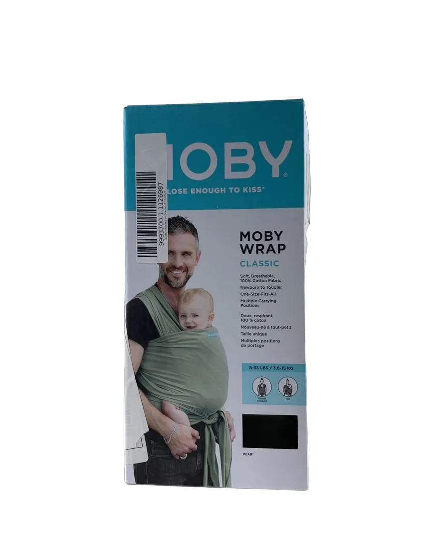 Moby Classic Wrap Baby Carrier, Pear