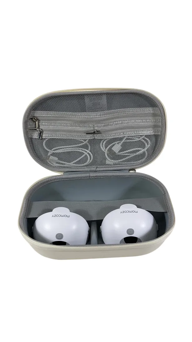 Momcozy All-in-one M5 Double Wearable Breast Pump, Quill Grey
