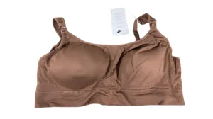 Momcozy All-in-One Super Flexible Pumping Bra, Chocolate, 2X-Large