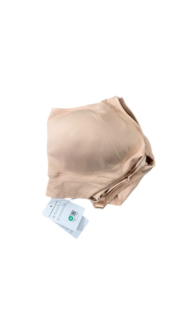 Momcozy All-in-One Super Flexible Pumping Bra, Oyster Pink, 3X-Large