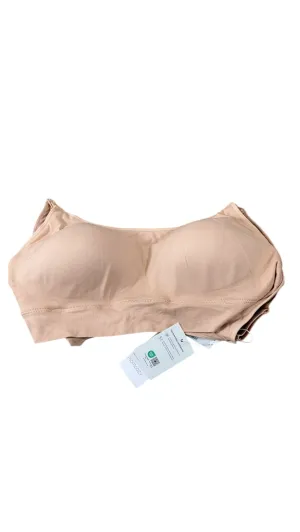 Momcozy All-in-One Super Flexible Pumping Bra, Oyster Pink, 3X-Large