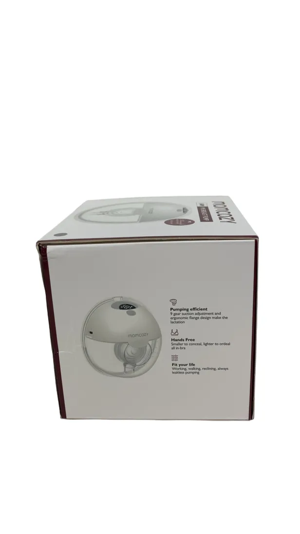 Momcozy M5 Single Wearable Breast Pump, Quill Grey