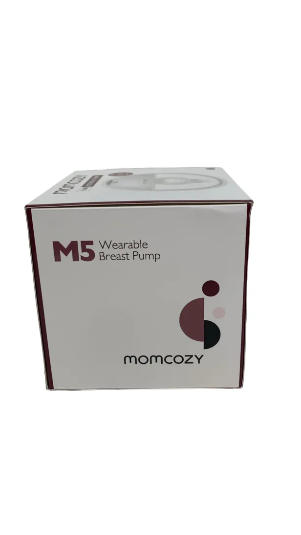 Momcozy M5 Single Wearable Breast Pump, Quill Grey