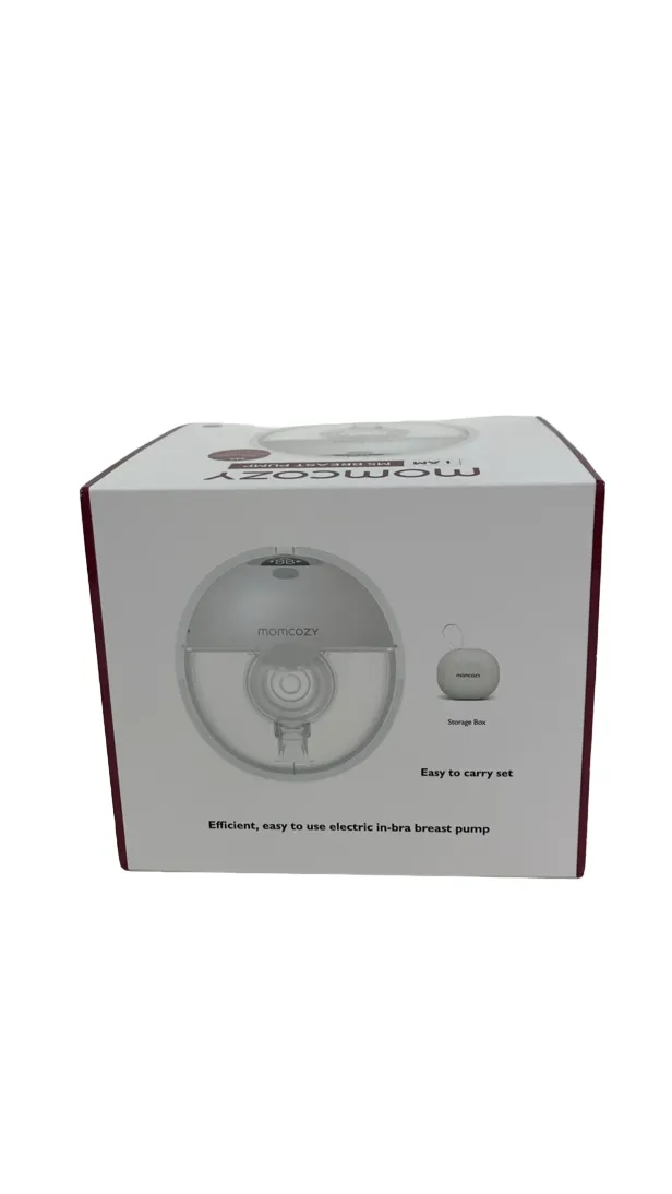 Momcozy M5 Single Wearable Breast Pump, Quill Grey