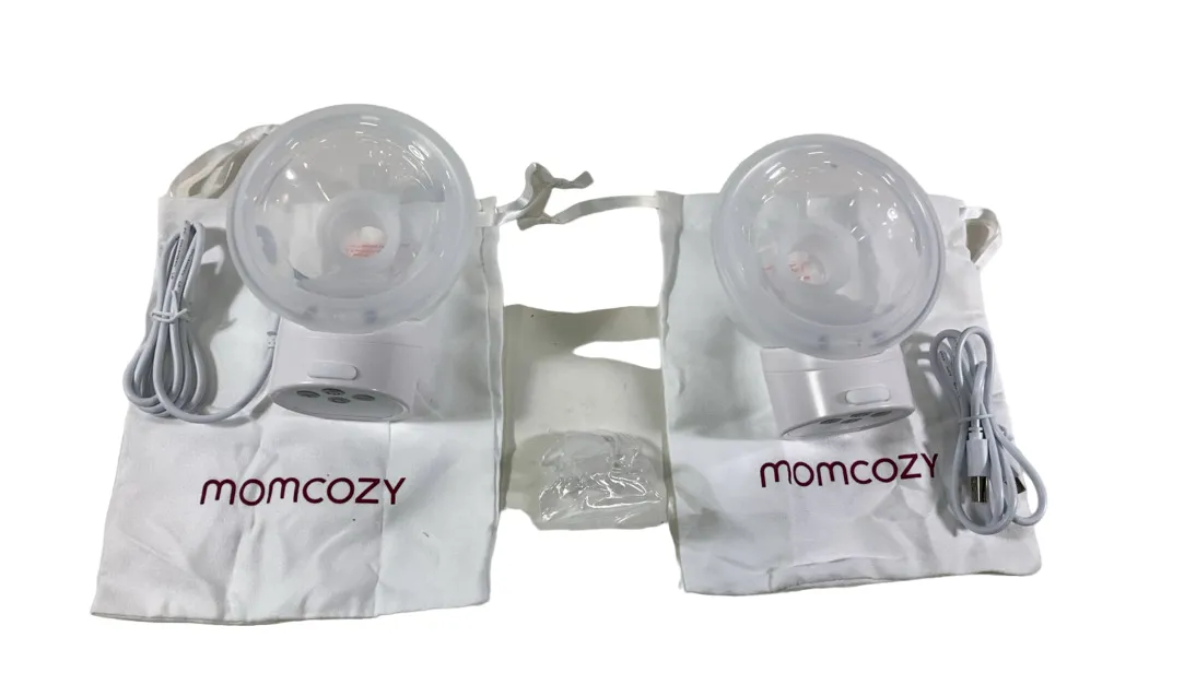 Momcozy S12 Pro Double Wearable Breast Pump, Cozy White